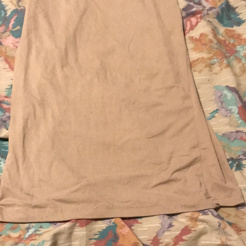 TAN DRESS - Picture 3 of 4